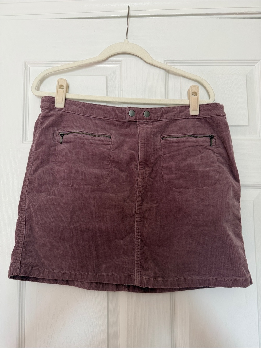 Mossimo Supply Co. Corduroy Mini Skirt in Plum